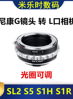 尼康G镜头转接徕卡L口转接环适用于松下S5 S1R S1H适马FP SL2 CL