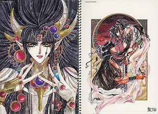 渡鸦阁下现货日版CLAMP圣传 阿修罗夜叉王B5笔记本