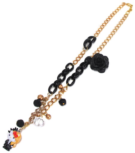 渡鸦阁下现货日版 X JAPAN YOSHIKI KITTY毛衣项链