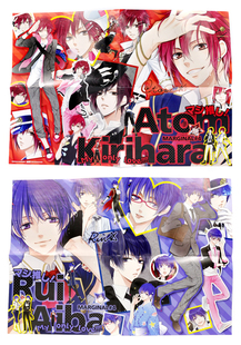 渡鸦阁下现货日版marginal#4 海报文件夹卡片毛巾