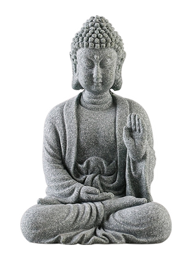 创意无畏如来佛像摆件人物造景