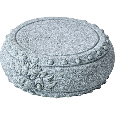 青砂石摆件垫中式茶桌石鼓底座