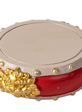 青砂石造景国潮桌面麒麟兽首摆件