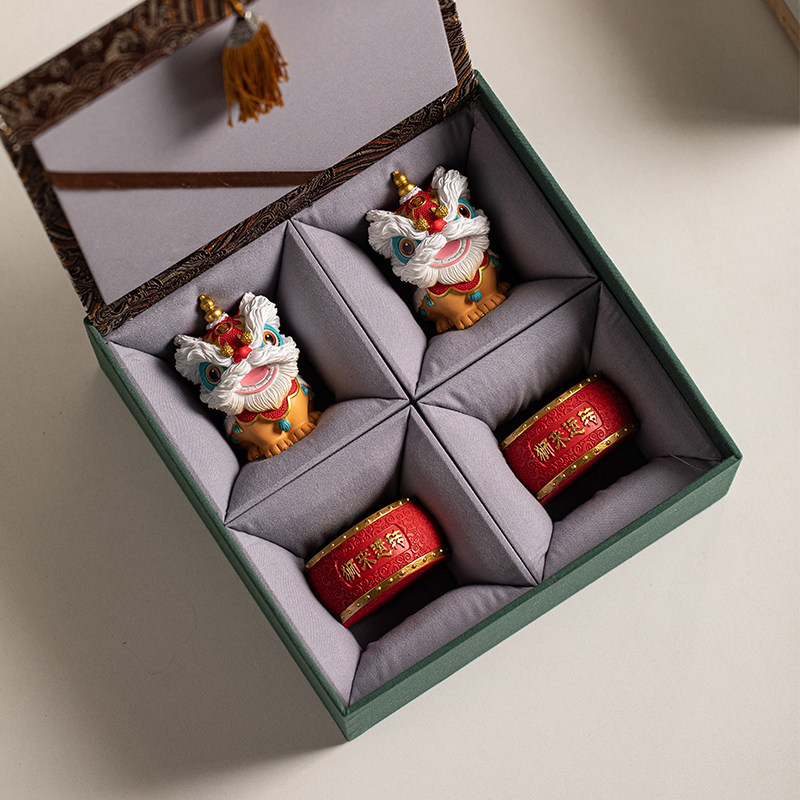 创意礼品醒狮送老外中国特色礼物国潮舞狮高级感小众狮来运转摆件,节庆用品/礼品,创意礼盒/礼品套组,淘宝优惠券,粉丝福利购,淘宝优惠卷