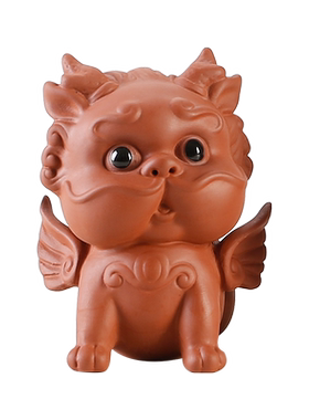 紫砂招财貔貅可爱茶桌飞天小貔貅