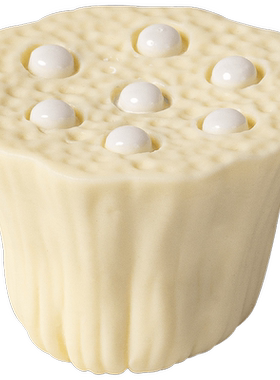 陶瓷盖置简约现代桌面莲蓬装饰品