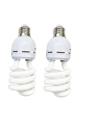 低压节能灯泡110V120V127V26W30W32W40W白光E27螺旋日光灯灯泡