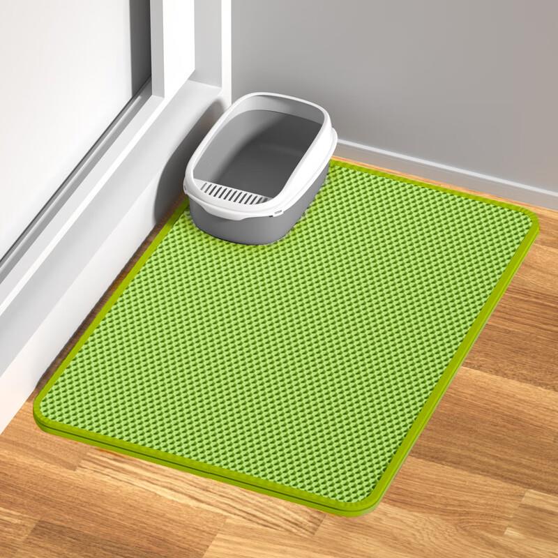 卡罗弗猫砂垫双层防带出猫砂盆超大防外溅垫防水耐磨集砂过滤控砂