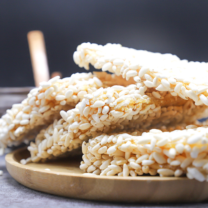 延边特产朝鲜族传统零食油炸糖饼干米果子白朝果饼干大米花饼干