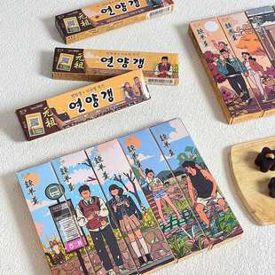 HAITAI海太炼羊羹韩国进口红豆豆沙糖条小吃点心传统糕点休闲零食