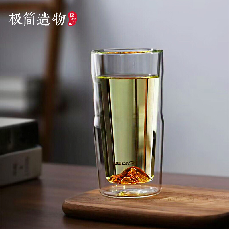 极简造物高硼硅玻璃绿茶专用
