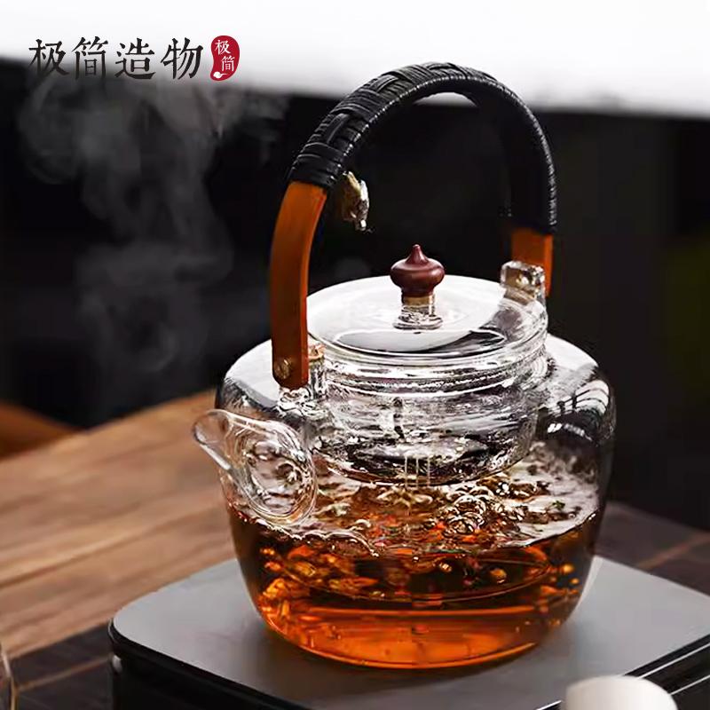 天久璃匠高硼硅玻璃蒸煮两个内胆