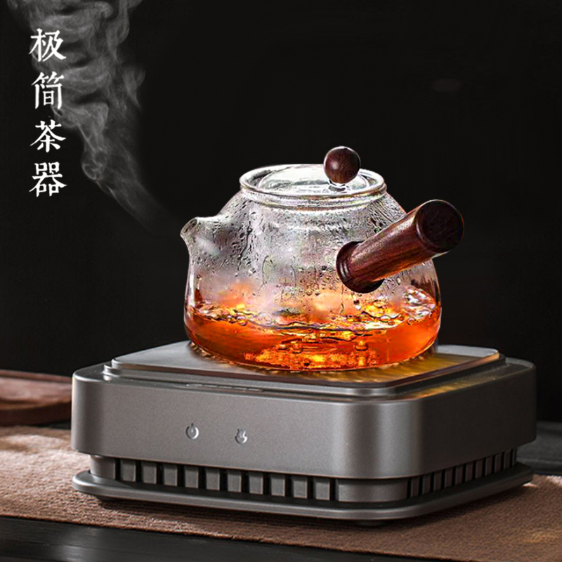 猫眼迷你电陶炉煮茶家用烧水玻璃