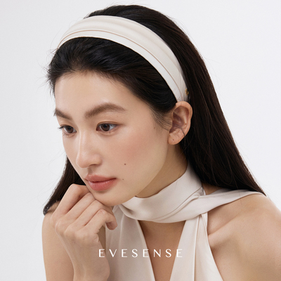 EVESENSE高级气质千金风缎面发箍