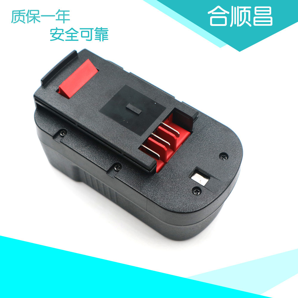 适合百得BlackDecker18VB A1718 A18往复锯砍树机电动可充电池