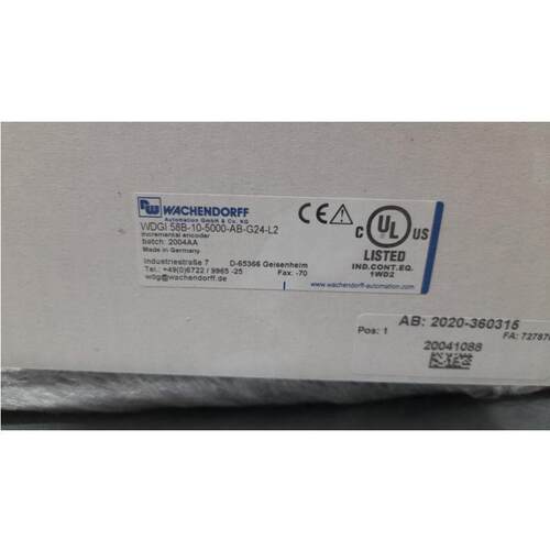 WACHENDORFF沃申道夫编码器 WDGI 58B-10-100-ABN-H24-K2-ACA-050