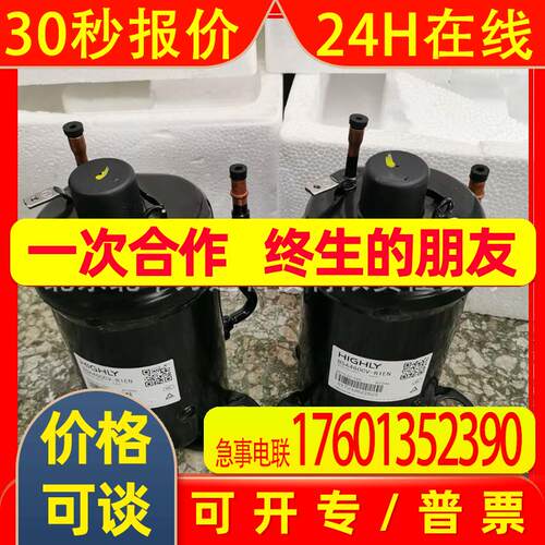 激光降温设备压缩机BSA325HJ-Y1DND电压110V 60Hz BSA418CV-R1AN,