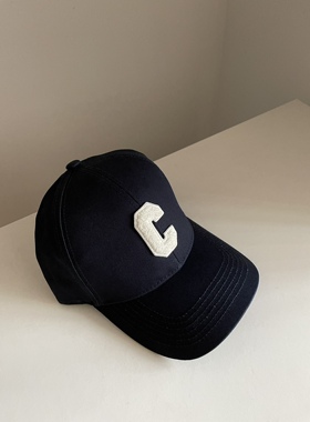 C字母毛巾绣鸭舌帽棒球帽