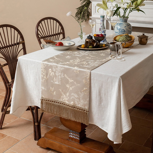 dadamore桌旗茶几桌布台布盖巾