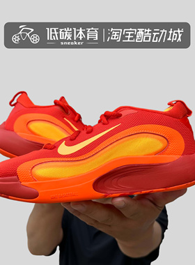 Nike/耐克ISOFLY青年版网眼透气轻运动实战训练篮球鞋 FN4384-800