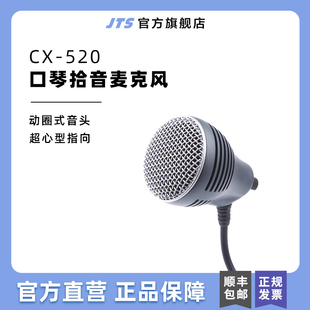 520口琴麦克风高级成人专业演奏级口风琴长笛鼓乐无线话筒 JTS