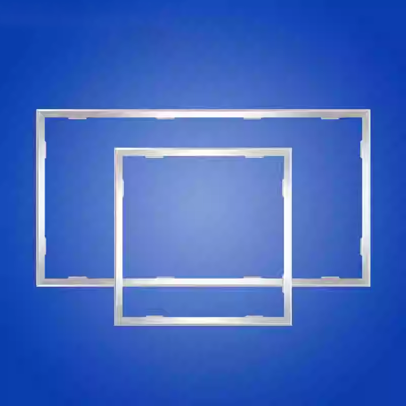 雷士照明浴霸转换框集成吊顶灯转接框架暗装明装300*600白色边框