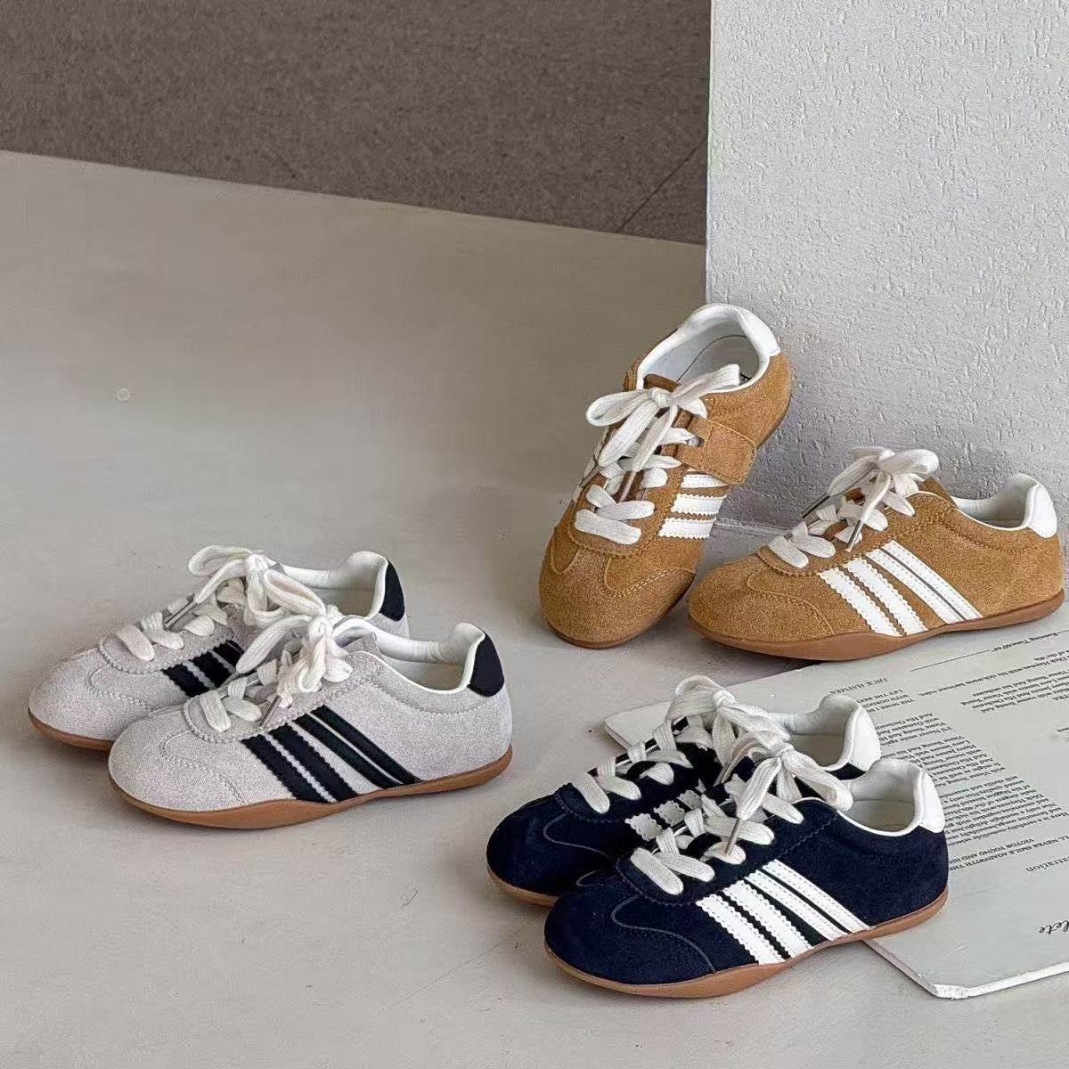 2026春季新款糖果色女童板鞋男童休闲透气软底德训鞋儿童运动鞋子