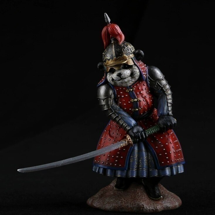 【精品周边】大明熊猫q版军PVC高