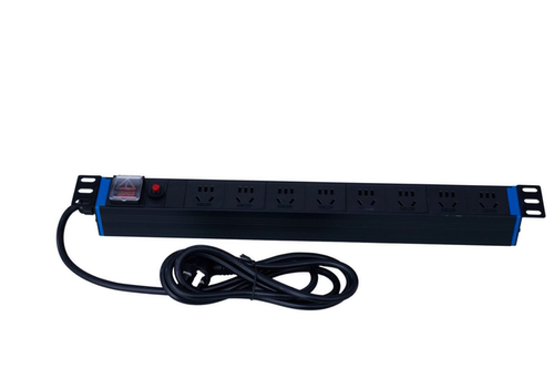 京峰配件10A/M8/8孔位PDU插座机柜电源排插网络监控服务器机柜配