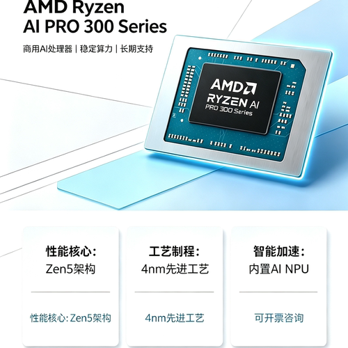 AMD Ryzen锐龙 3/5/7/9 AI 7/AI 9系列 笔记本升级测试 CPU芯片
