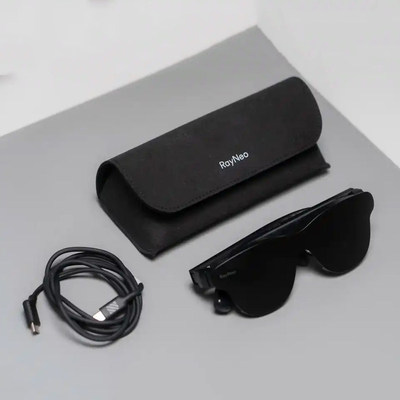 雷鸟AR智能眼镜Air4 Pro高清游戏观影120Hz高刷非vr便携巨幕HDR10