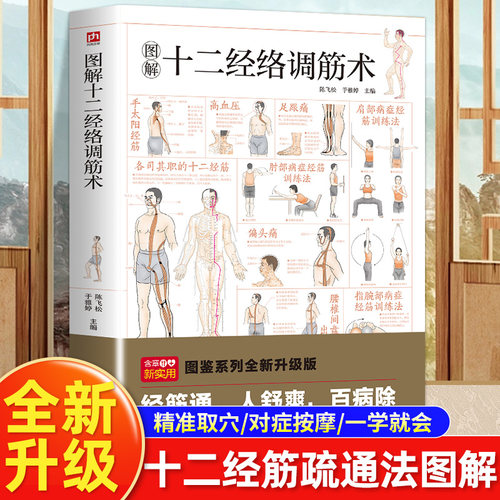 图解十二经络调筋术疏通
