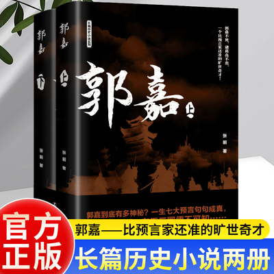 全套2册郭嘉上下长篇历史