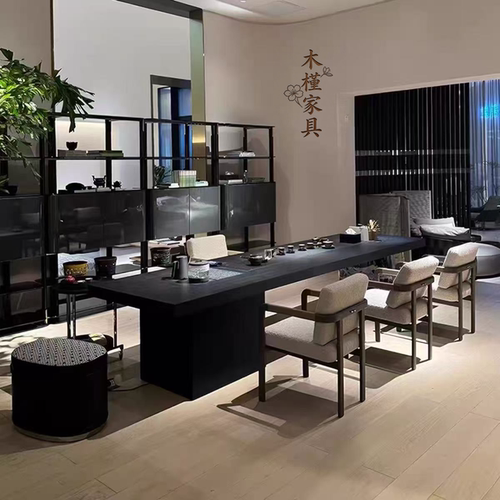 意式智能茶桌椅高级轻奢泡茶台