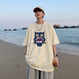 小恶魔圆领短袖t恤Y276P25，男装T恤，电商B219