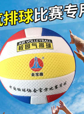 包邮 金宝路气排球6001轻软式5号训练 中小学校园比赛用气排球