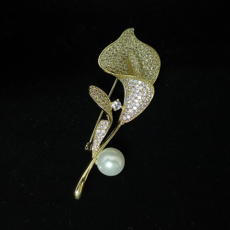 新光饰品花朵胸针马蹄莲高档胸花别针西装大衣配饰气质韩国时尚女,饰品/流行首饰/时尚饰品新,胸针,淘宝优惠券,粉丝福利购,淘宝优惠卷