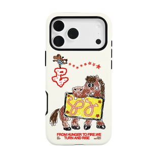 入场券」 ｜「花园 磁吸手机壳 Magsafe韩国菲林双层保护壳iphone17pm PAPER 马年限定款 VOICE®