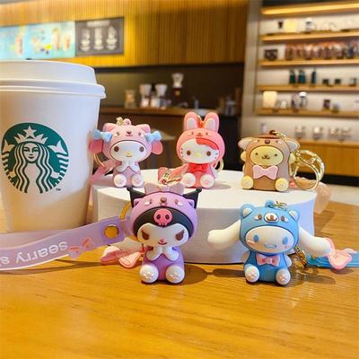 创意三丽鸥大耳狗玉桂狗挂件钥匙扣卡通可爱包包钥匙链小礼品挂饰