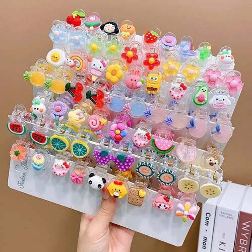 儿童抓夹可爱女童小女孩学生夏天碎发夹刘海夹发夹发卡发饰头饰女