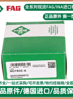 德国ina轴承 进口支撑滚轮轴承NUTR15 17 20 25 30 35 40 45 -X-A