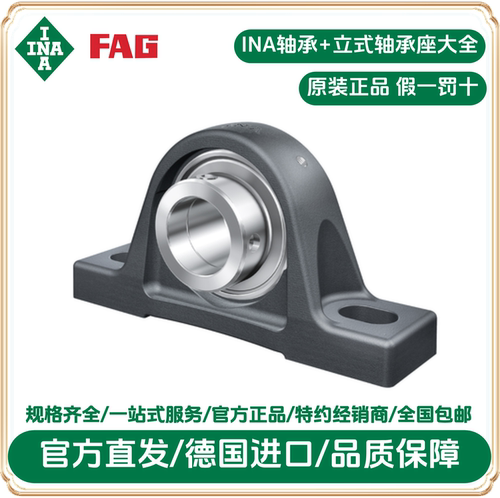 INA轴承 RASE40-XL-N-FA125立式轴承座GE40-KRR-B-FA125 GG.ASE08