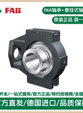 INA 悬挂式轴承座 RTUE65-214-XL铸铁轴承座带偏心套外球面球轴承