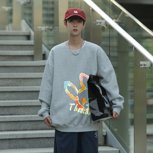 Y6199P40春打底衫圆领印花卫衣棉卫衣长袖打底T卫衣潮牌男装图片 Y6199P40春打底衫圆领印花卫衣棉卫衣长袖打底T卫衣潮牌男装图片