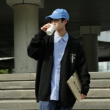 MK5570P78新款秋冬复古宽松慵懒风毛衣外套男中长款温柔针织开衫，男装针织衫/毛衣，星座510A-5