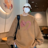 YJ7465P45直播品质男士麂皮绒卫衣圆领男上装侧开叉下摆卫秋冬卫，男装卫衣，星座510A-5
