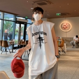 TW6999P28重磅250克直播品质无袖背心无袖T男士篮球t恤个性运动，男装T恤，星座510A-5