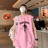 TW6999P28重磅250克直播品质无袖背心无袖T男士篮球t恤个性运动，男装T恤，星座510A-5