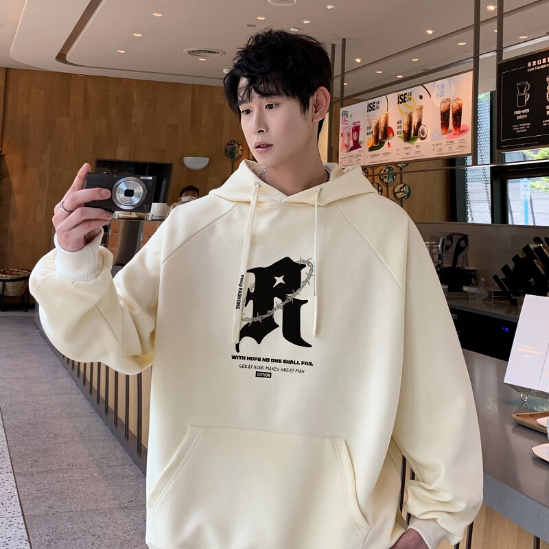 HC7309P55控88华棉插肩袖420克抖音直播高品质连帽卫衣图片