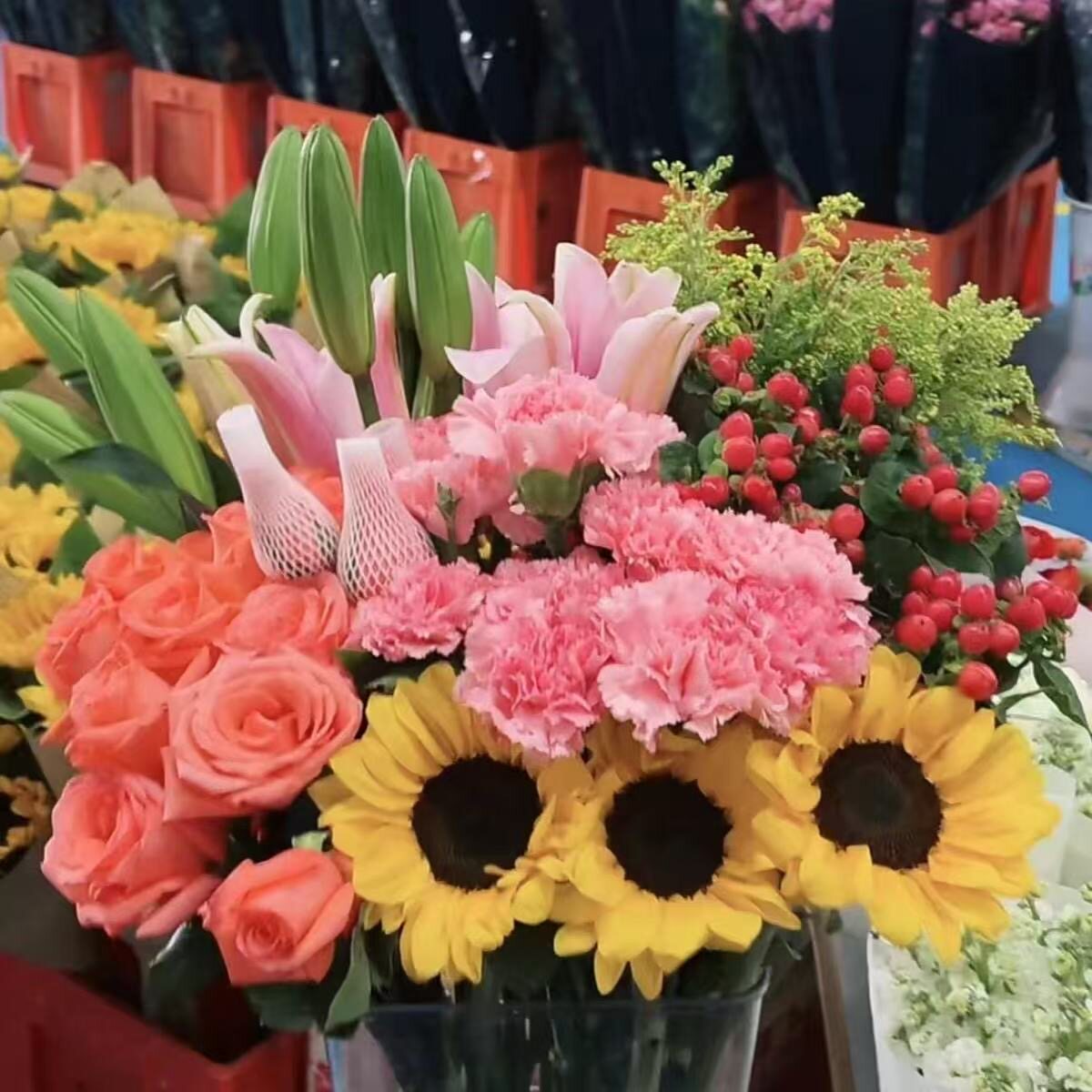 【混搭花束9.9】基地鲜花香水